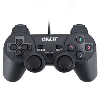 จอยเกม Oker จอยplay2 จอยต่อPC Joystick JoyGame ประกัน1ปี