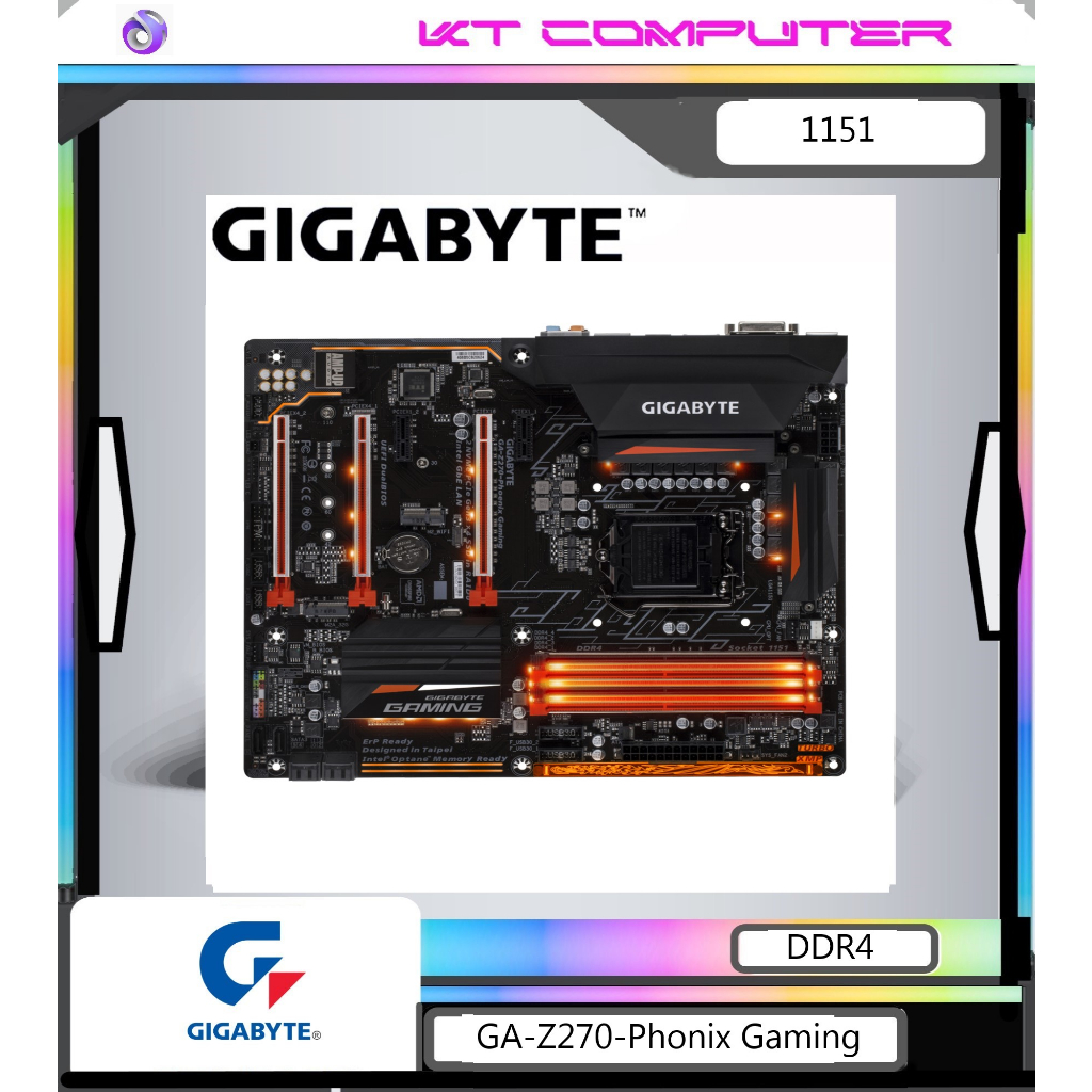 1151/MAINBOARD/GIGABYTE GA-Z270-Phoenix Gaming/DDR4