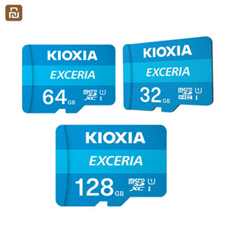 KIOXIA EXCERIA Micro SD Card 16/32/64/128GB CL10 U1 Speed Read 100MB/s เมมโมรี่การ์ด การ์ดหน่วยความจำ