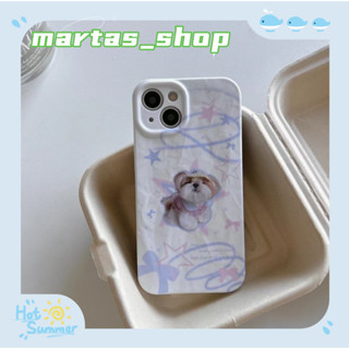 ❤️ส่งของขวัญ❤️ เคสไอโฟน 11 12 13 14 Pro Max ลูกสุนัข แฟชั่น ความนิยม สไตล์คู่รัก สาวน่ารักหัวใจ Case for iPhone สาวน่ารั