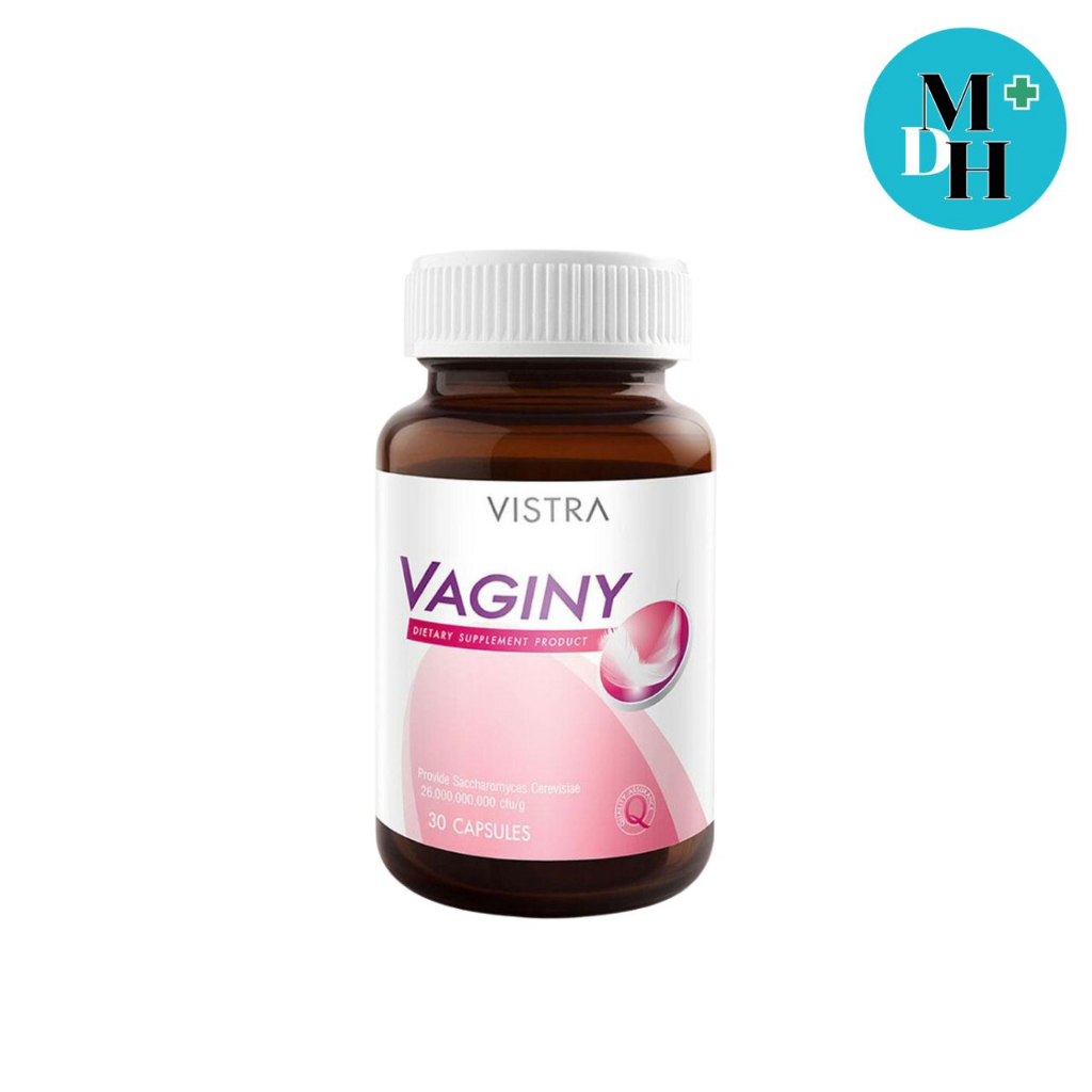 VISTRA VAGINY 30 TAB ปกป้องดูแลจุดซ้อนเร้น เพื่อความมั่นใจในทุกวัน (18295)