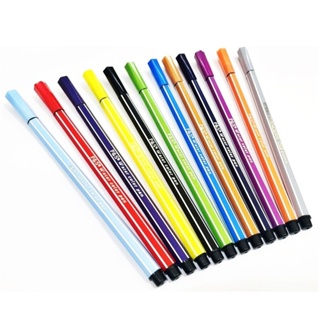 [ 10แถม2 ] 🔥 ปากกาเมจิก Colour pen รุ่น ลายเส้นตรง