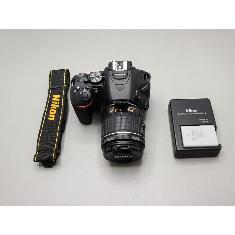 Nikon D5600+18-55 ☀️มือสอง ☀️สภาพดี ☀️ชัตเตอร์ 9xx ☀️ไม่มีกล่อง ☀️ทำงานเต็มระบบ