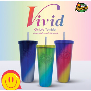 แก้วเก็บความเย็น Vivid Cafe Amazon