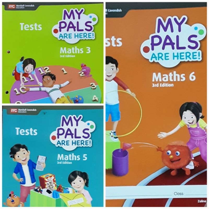 My Pals Are Here! Maths Test P.3,5,6 # ข้อสอบวิชาคณิตศาสตร์ ชั้น ป.3,5,6 พร้อมเฉลย#
