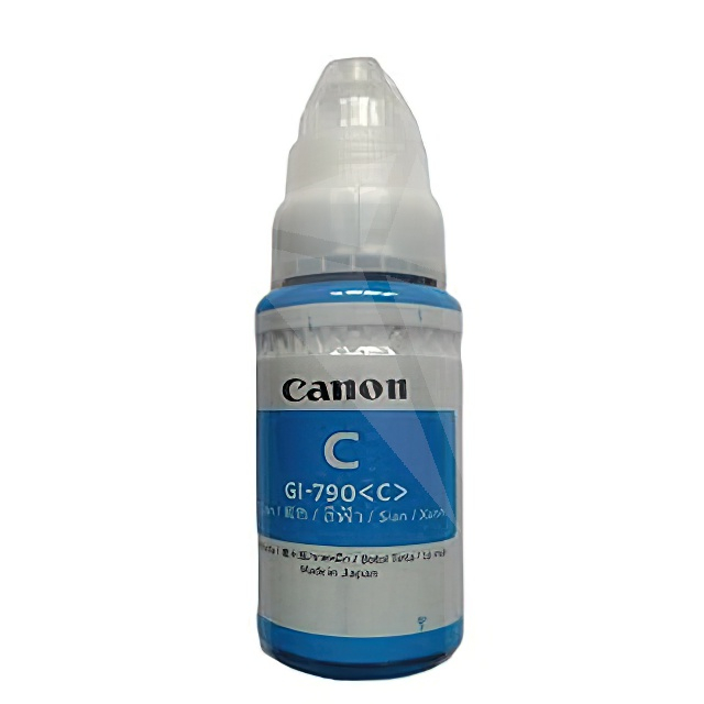 "หมึกเติมแท้ Canon GI-790 ใช้กับเครื่อง Canon รุ่น G1000/1010/2000/2010/3000/3010 Series "（สามารถออกใบเสร็จรับเงินได้）