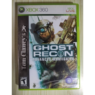 (มือ2)​ Xbox​ 360​ -​ Ghost​ Recon​ : Advance​d warfighter (ntsc)​*รองรับ X360 ได้ทุกโซน &amp; เครื่อง XB one , XB series X