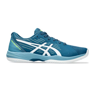 Asics รองเท้าเทนนิสผู้ชาย Solution Swift FF | Restful Teal/White ( 1041A298-402 )