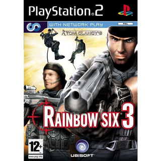 Tom Clancys Rainbow Six 3 (Europe) PS2 แผ่นไรท์ แผ่นเกมPS2 เกมเพทู แผ่นplay2