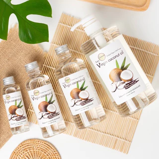 น้ำมันมะพร้าวบริสุทธิ์สกัดเย็น 100% I-nature ไอ-เนเจอร์ (100 - 1,000ml.)