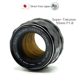 [ใช้ในญี่ปุ่น] "เลนส์วินเทจ" Super Takumar 55 มม. F/1.8 Pentax " โมเดลหลัง "วางจําหน่ายในปี 1965 ญี่ปุ่น