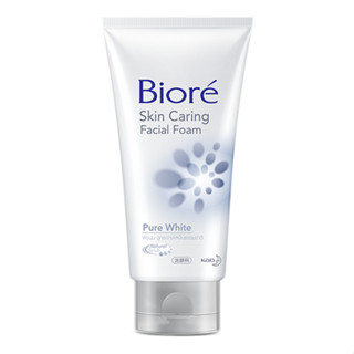 BIORE Facial Foam Pure White 100g.บิโอเร เฟเชี่ยล โฟม เพียว ไวท์