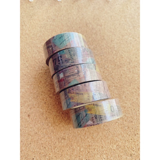 ✈️ TRAVEL LABELS WASHI TAPE ✈️  วาชิเทป เทป ตั๋ว เดินทาง