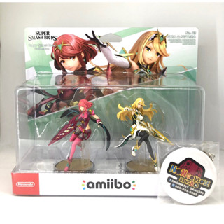 [15.9 ลด 300 รหัส 3TVUMU / ทักแชทรับโค้ดทั้งหมด] AMIIBO : PYRA &amp; MYTHRA SUPER SMASH BROS. ULTIMATE