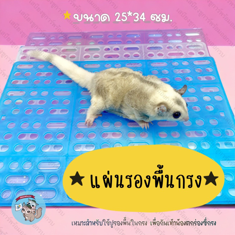 V ( แผ่นยางรองกรง 25*34ซม. )  แผ่นรองกรง กรง