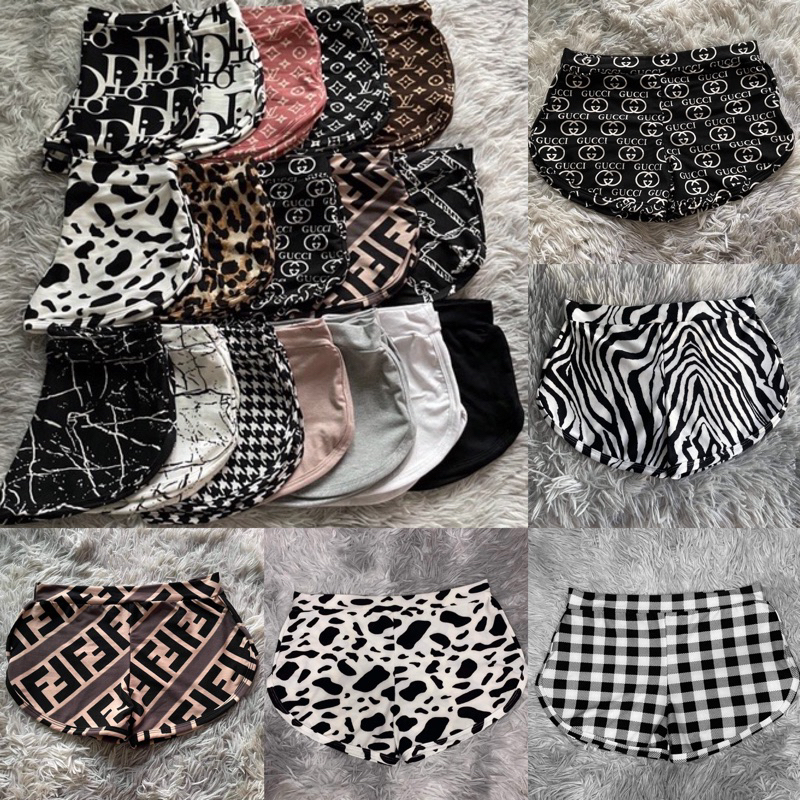 🐻NewNew Shop🐻กางเกงสายฝอ ขาสั้นใส่ออกกำลังกาย🐻กางเกงขาเว้า