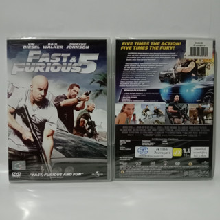 Media Play DVD Fast &amp; Furious 5/ เร็ว แรงทะลุนรก 5 (DVD)/S16215D