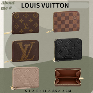 Hot sale 🌸หลุยส์วิตตอง Louis Vuitton Zippy กระเป๋าใส่เหรียญแบบมีซิป / ที่ใส่บัตรสุภาพสตรี / กระเป๋าใส่เหรียญ M60067