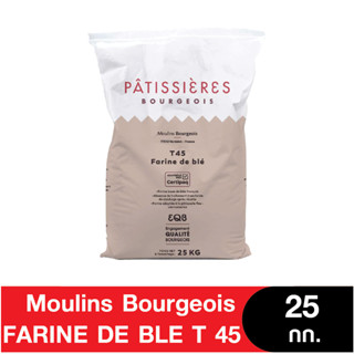 Moulins Bourgeois FARINE DE BLE T 45 25 Kg.