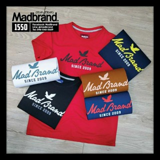 เสื้อยืดMadbrand ลาย Mad Brand นก - 6 colors ผ้า COTTON.