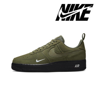 Nike Air Force 1 Low Olive Suede แท้ 100% รองเท้าผ้าใบสีเขียวมะกอกยอดนิยมอินเทรนด์ลำลอง