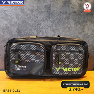 กระเป๋าแบดมินตัน VICTOR รุ่น LZJ (Lee Zii Jia) Rectangular Bag (BR5610LZJ) ปี 2023 มีช่องใส่ของเยอะ งานคุณภาพดี สีสวย