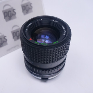 เลนส์ tokina 35-70 mm f4 เม้า olympus om มือสอง ใช้งานได้ปกติ มีรา 110723