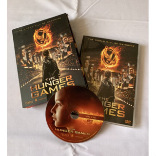 DVD The Hunger Games (2012) แผ่นดีวีดี มือสอง ลิขสิทธิ์แท้ร้านบูมเมอแรง แผ่นใหม่แต่กล่องขาด ดูเองคนเดียว