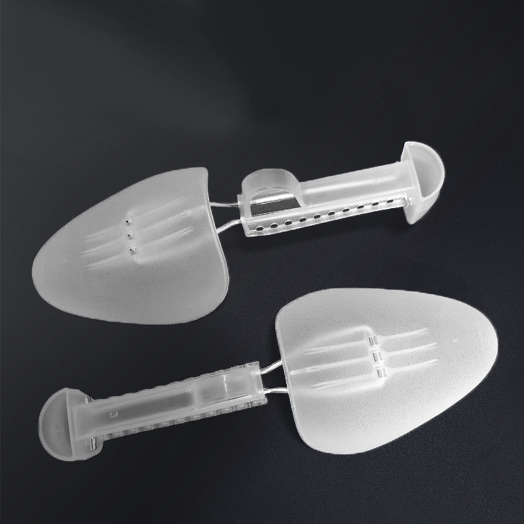 รองเท้าบูทพลาสติกรูปแบบทนทาน 1 คู่ต้นไม้รองเท้าแปล Sneaker Shoe Stretcher Shoe Tree Trainer Shaper Union Corn Plastic