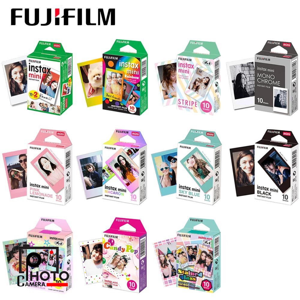 Fujifilm Film instax mini ฟิล์ม คละลายการ์ตูน ของเเท้  พร้อมส่งในไทย