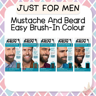 *พร้อมส่ง/ของแท้‼️* ยาย้อมหนวด USA Just For Men Mustache Beard