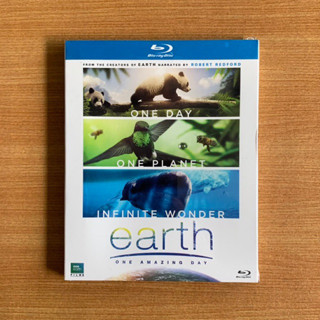 Blu-ray : Earth One Amazing Day (2017) เอิร์ธ 1 วันมหัศจรรย์สัตว์โลก [มือ 1 ปกสวม] บลูเรย์ สารคดี แผ่นแท้