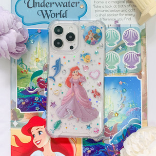 Disney Princess The little mermaid  (Ariel) เคสลายแอเรียล เคสเจ้าหญิงดีสนีย์