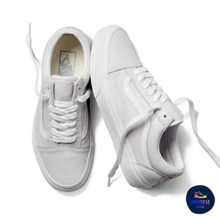 [ของแท้ ส่งฟรี จากไทย] VANS OLD SKOOL - (DIVINE) WHITE/TRUE WHITE