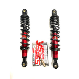 โช้คหลัง YSS รุ่น DTG-PLUS ยาว 340mmสีแดง ดำ รถรุ่นWAVE-110i-WAVE-125i ปี13-21(RB220-340T-38-58P)