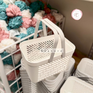 ตะกร้า IKEA ตะกร้าเอนกประสงค์ ตะกร้าพลาสติก Shower Basket