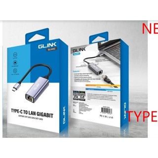 GLINK USB-C to RJ45 10/100/1000 GL-041C ตัวแปลง USB-Cเป็นLanGigabit  GL041C