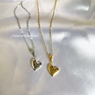 lovely necklace stainless |สร้อยคอไม่ลอกไม่ดำ โดนน้ำโดนเหงื่อได้