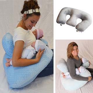 หมอนให้นม แฝด  Twin Plus Nursing Pillow สำหรับให้นมน้องแฝด หมอนเด็กแฝด