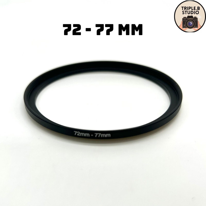 Step up ring แหวนแปลงหน้าเลนส์ให้ใหญ่ขึ้นตามต้องการ มีหลายขนาด 52-55 , 55-58 , 58-62 , 62-67 , 67-77 , 72-77