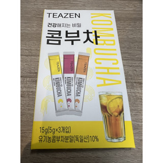 Teazen Kombucha 15g (5g*3g) (Lemon, Berry, Citron) (expired date:10/07/2023)