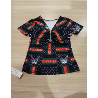 เสื้อยืด GG อก 34-36 มือ 1