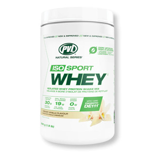 PVL Iso Sport Whey 100% Whey Protein Isolate - 1.9 Lbs พรีเมียมเวย์โปรตีนไอโซเลท สร้างกล้ามเนื้อ ลดไขมัน