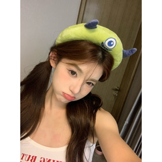 ที่คาดผมไมค์มอนเตอร์ที่คาดผมหมีน่ารักหมีล็อคโซ่คาดผมตัวไหญ่ลายน่ารัก