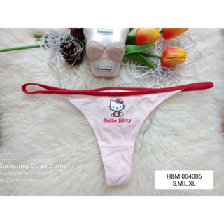 H@M kitty Size XXS-2XL ชุดชั้นใน/กางเกงใน ทรงจีสตริง G-string 004086