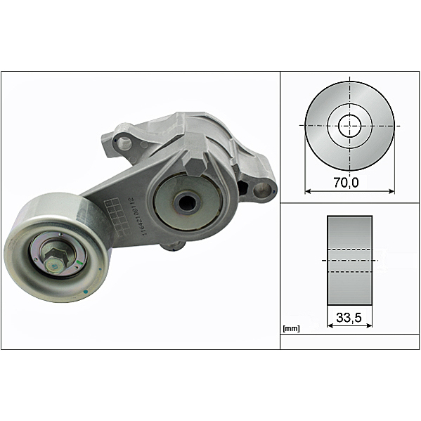 INA ลูกลอกสายพานหน้าเครื่อง ชุดตั้งสายพาน TOYOTA Hilux Vigo, Fortuner,  Commuter 2.7L เบนซิน  ปี04-1