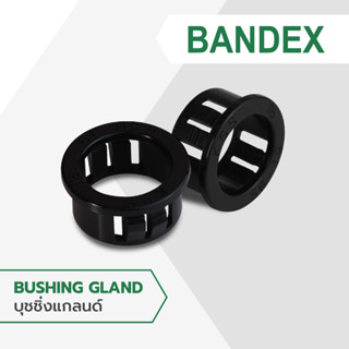 BANDEX SNAP BUSHING บุชชิ่ง ฝาครอบพลาสติก อุปกรณ์ป้องกันการบาดของสายไฟ 1ถุง/100ชิ้น