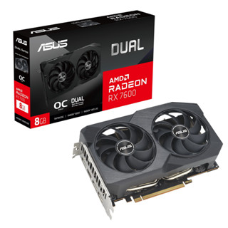 ASUS Radeon RX 7600 Dual OC V2 Edition 8GB GDDR6 Graphics Card การ์ดจอ