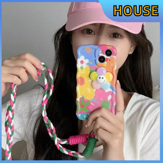 💲คูปองเคลม💲เคสไอโ case for iphone 11 12 ดอกทานตะวัน เคส 14 13 12 11 pro max การป้องกันอย่างเต็มที่ ป้องกันการตก