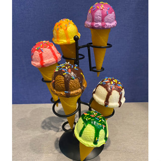 โมเดลตกแต่ง ไอติมโคน ไอศกรีมโคน ไอศครีมโคน Ice cream cone